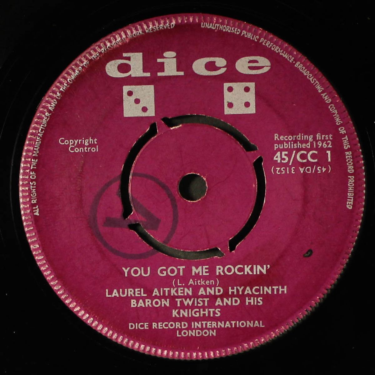 mabel / you got me rockin' by LAUREL AITKEN