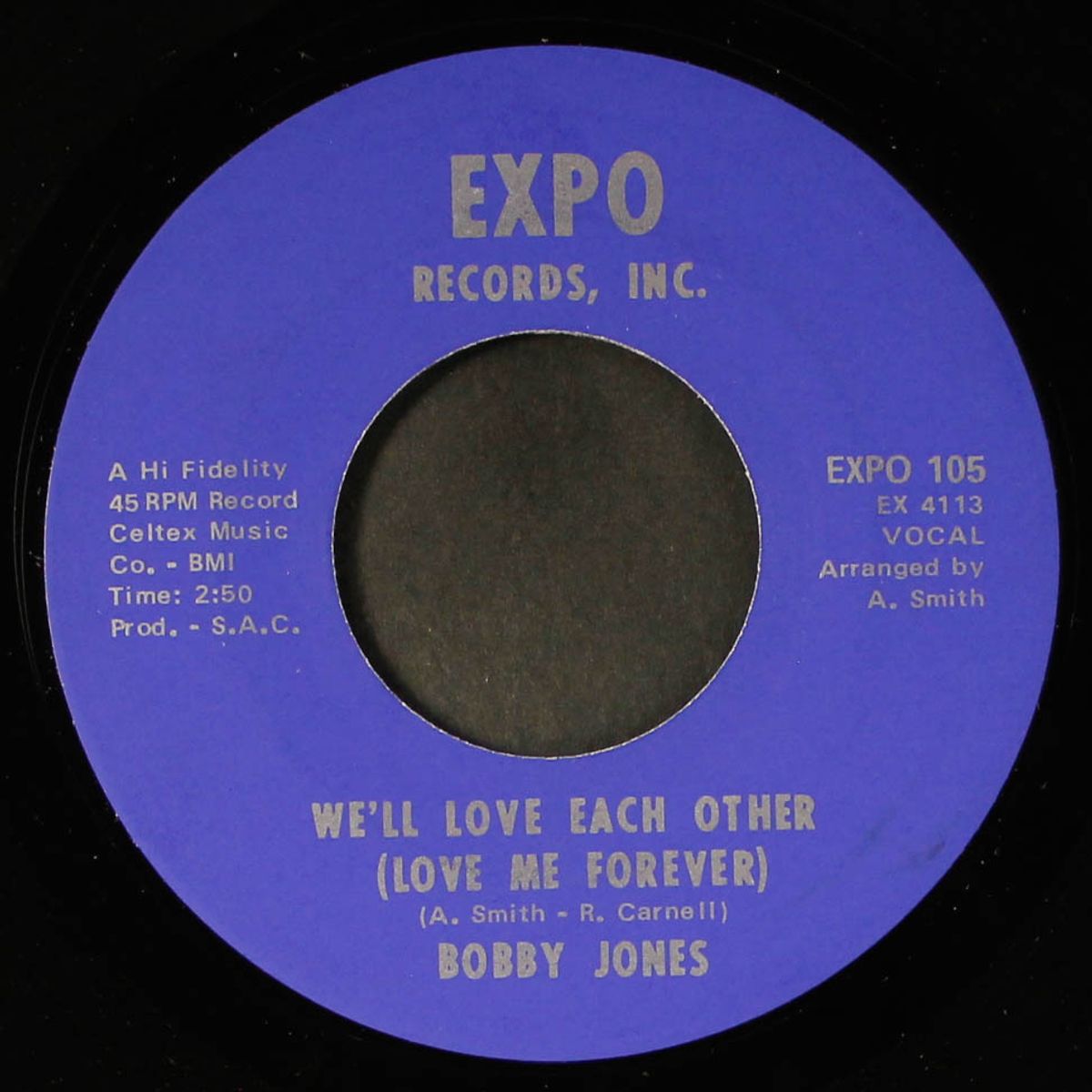 you're a devil / we'll love each other by BOBBY JONES