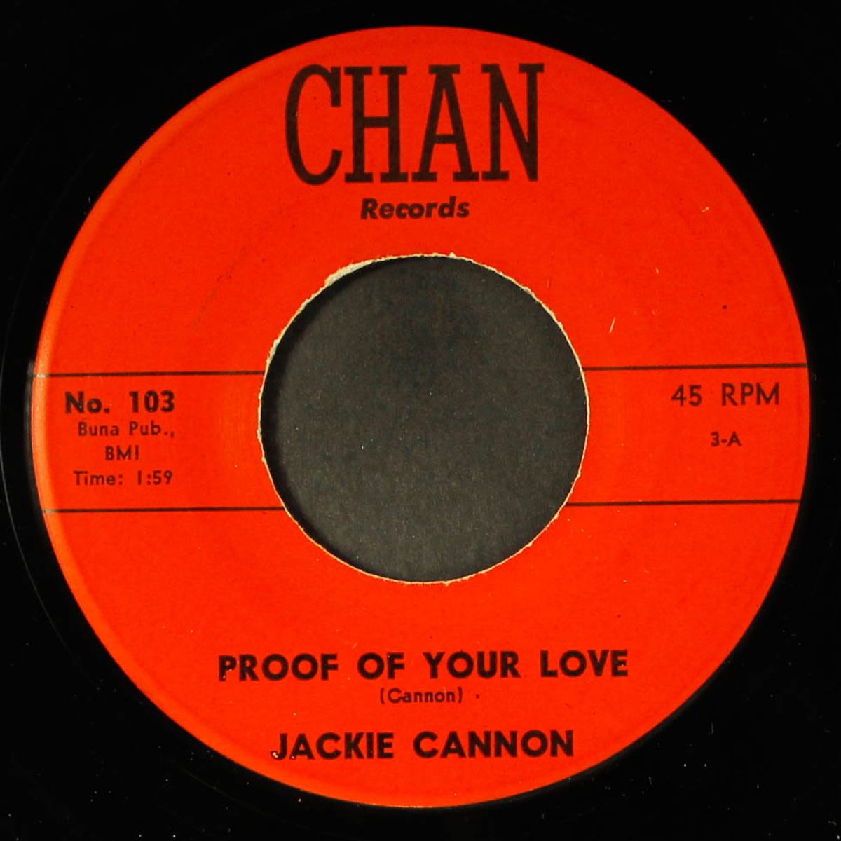 proof of your love / chill bumps by JACKIE CANNON