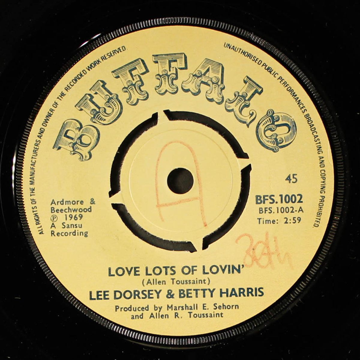 love lots of lovin' / take care of our love by LEE DORSEY & BETTY HARRIS