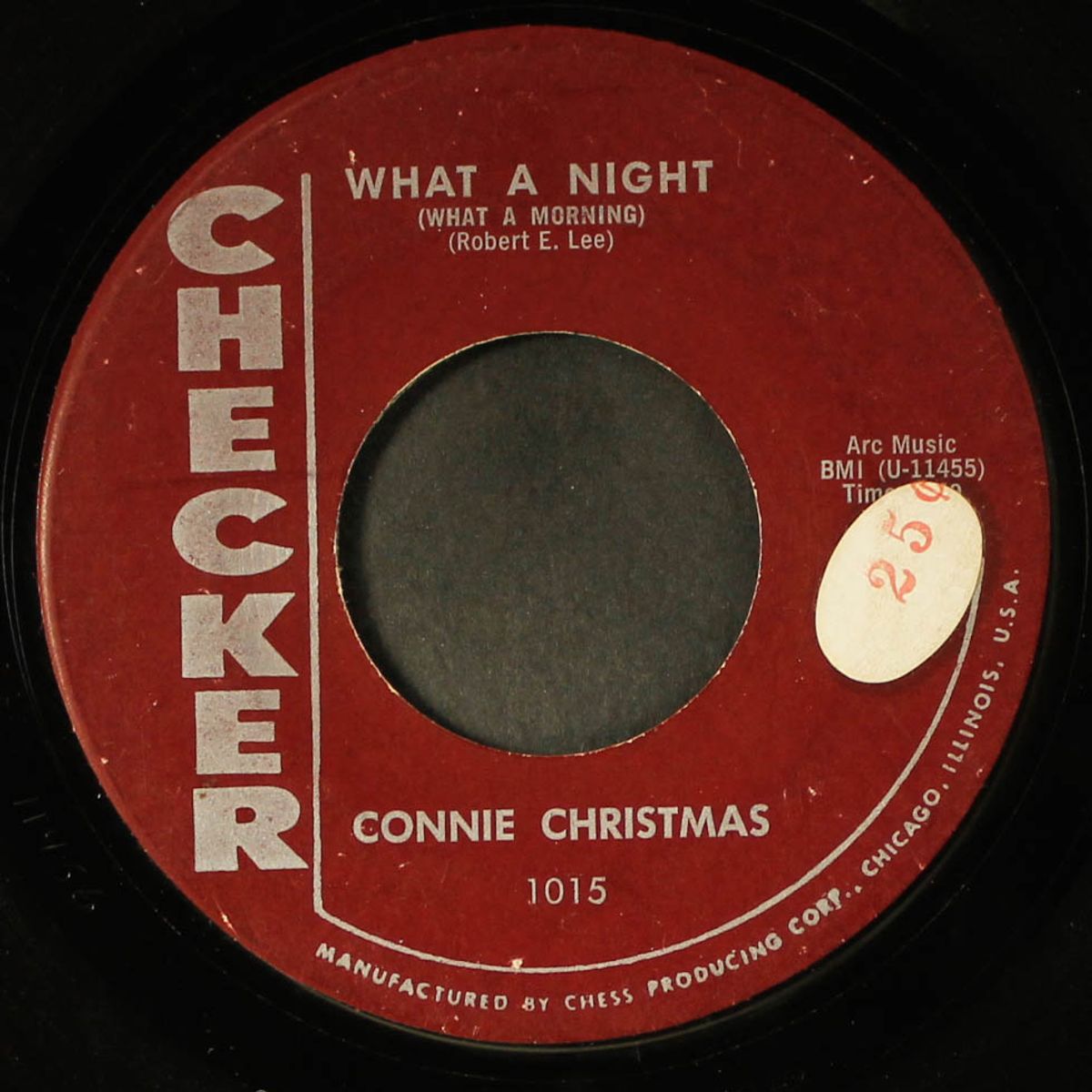 what a night / big chief by CONNIE CHRISTMAS