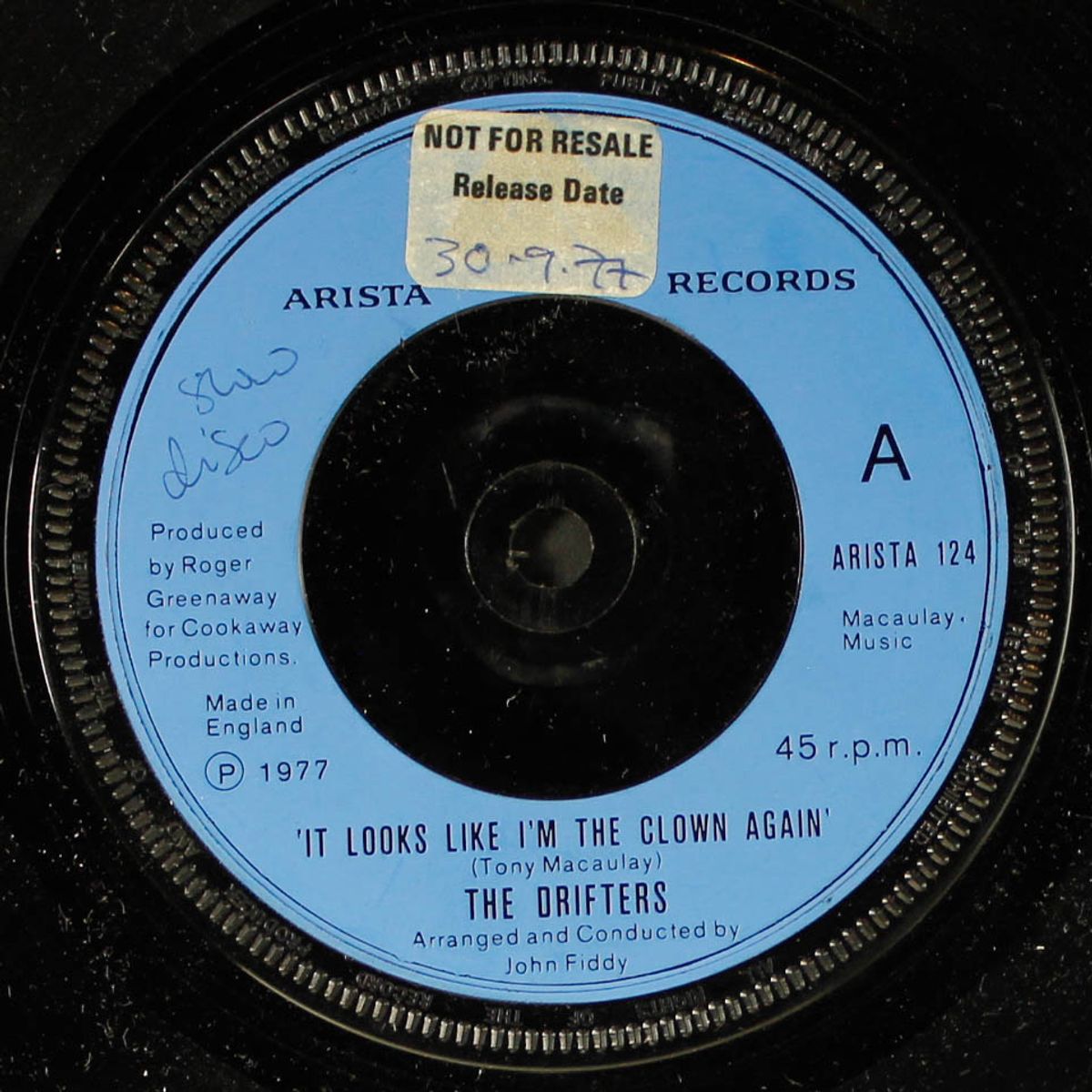 looks like i'm the clown again / i can't believe it's over by DRIFTERS