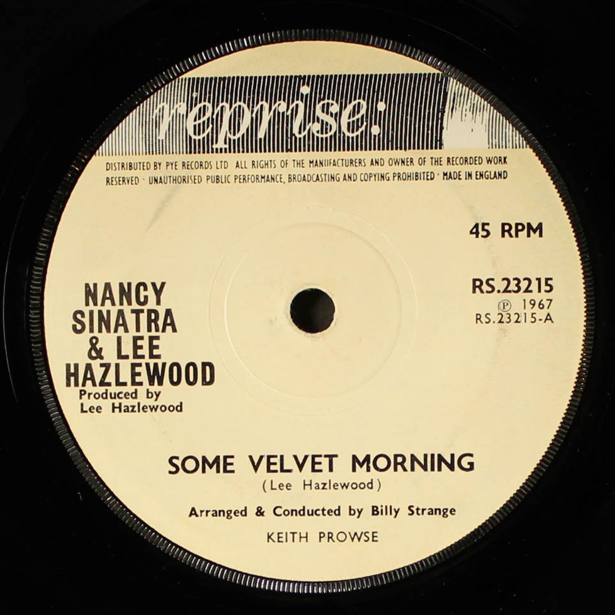 some velvet morning / tony rome by NANCY SINATRA & LEE HAZLEWOOD