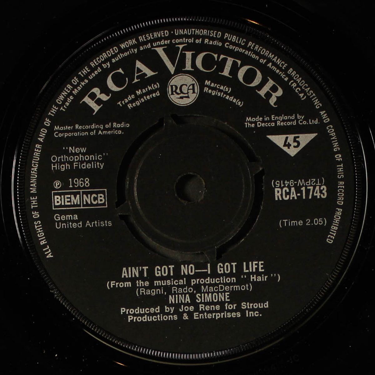 ain't got no - i got life / do what you gotta do by NINA SIMONE