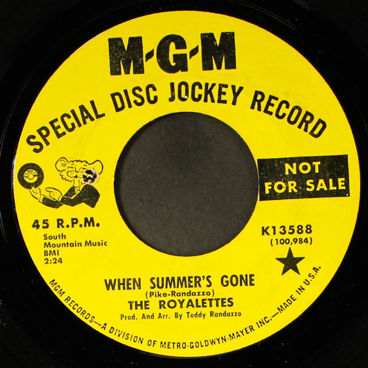 when summer's gone / love without an end by ROYALETTES