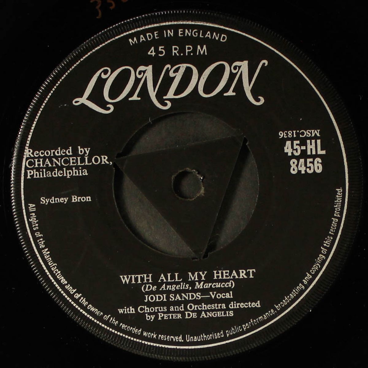 with all my heart / more than only friends by JODI SANDS