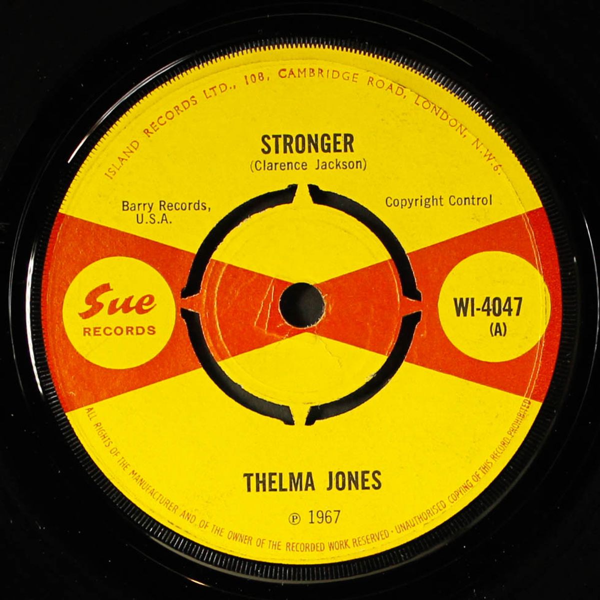 stronger / never leave me by THELMA JONES