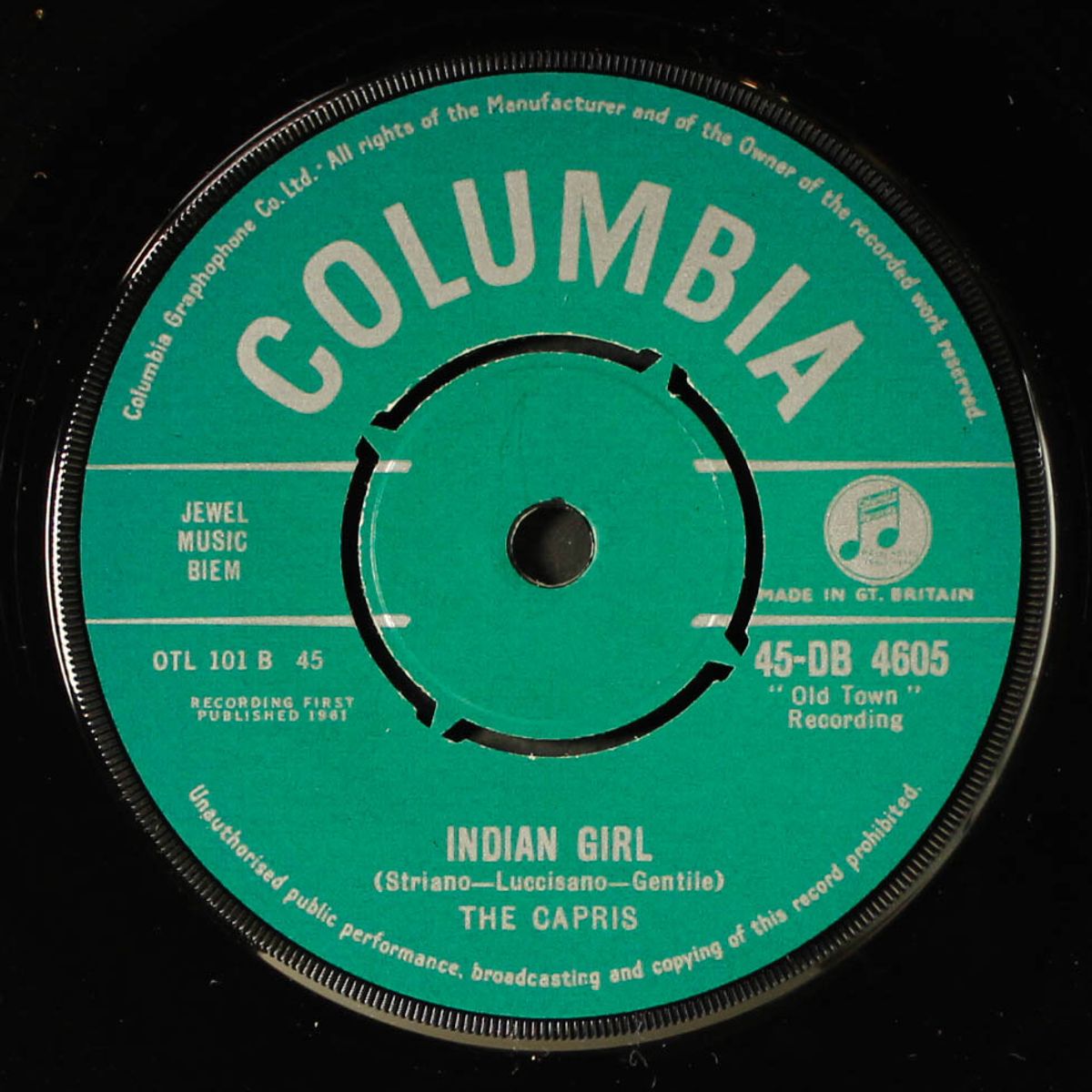 there's a moon out tonight / indian girl by CAPRIS