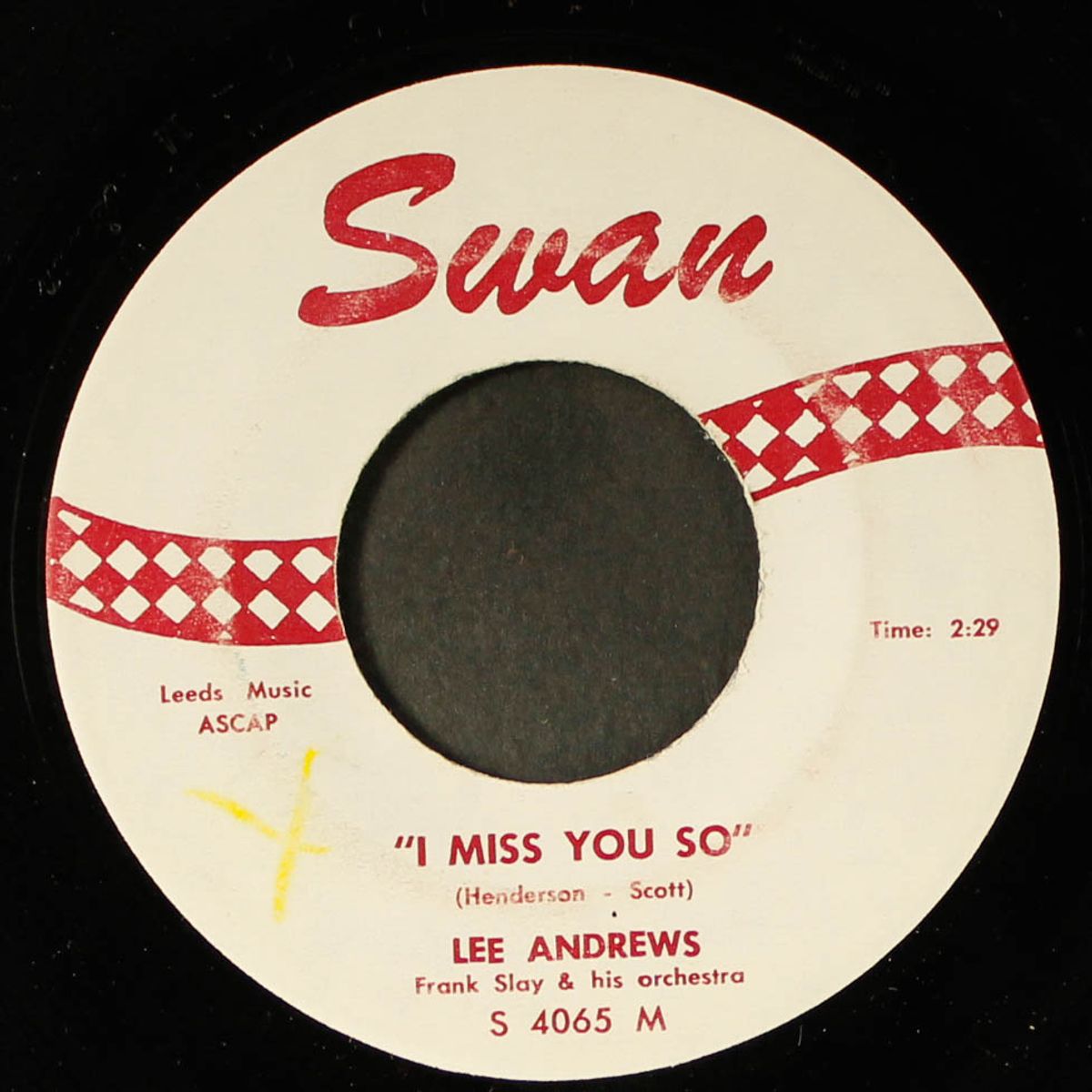 i miss you so / i've got a right to cry by LEE ANDREWS