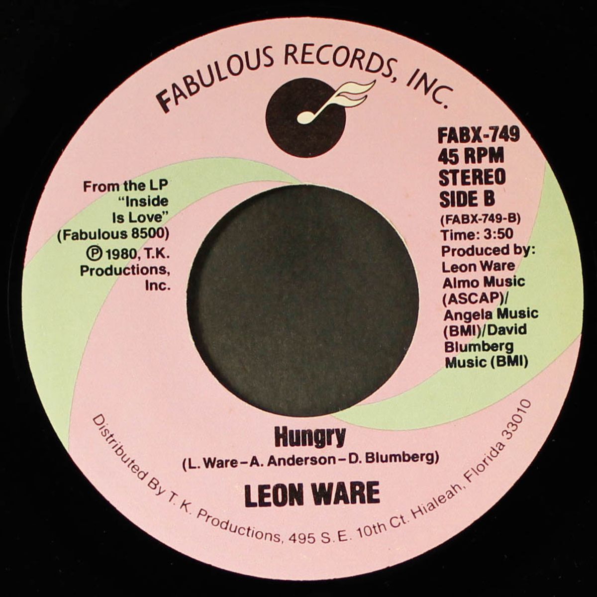inside your love / hungry by LEON WARE