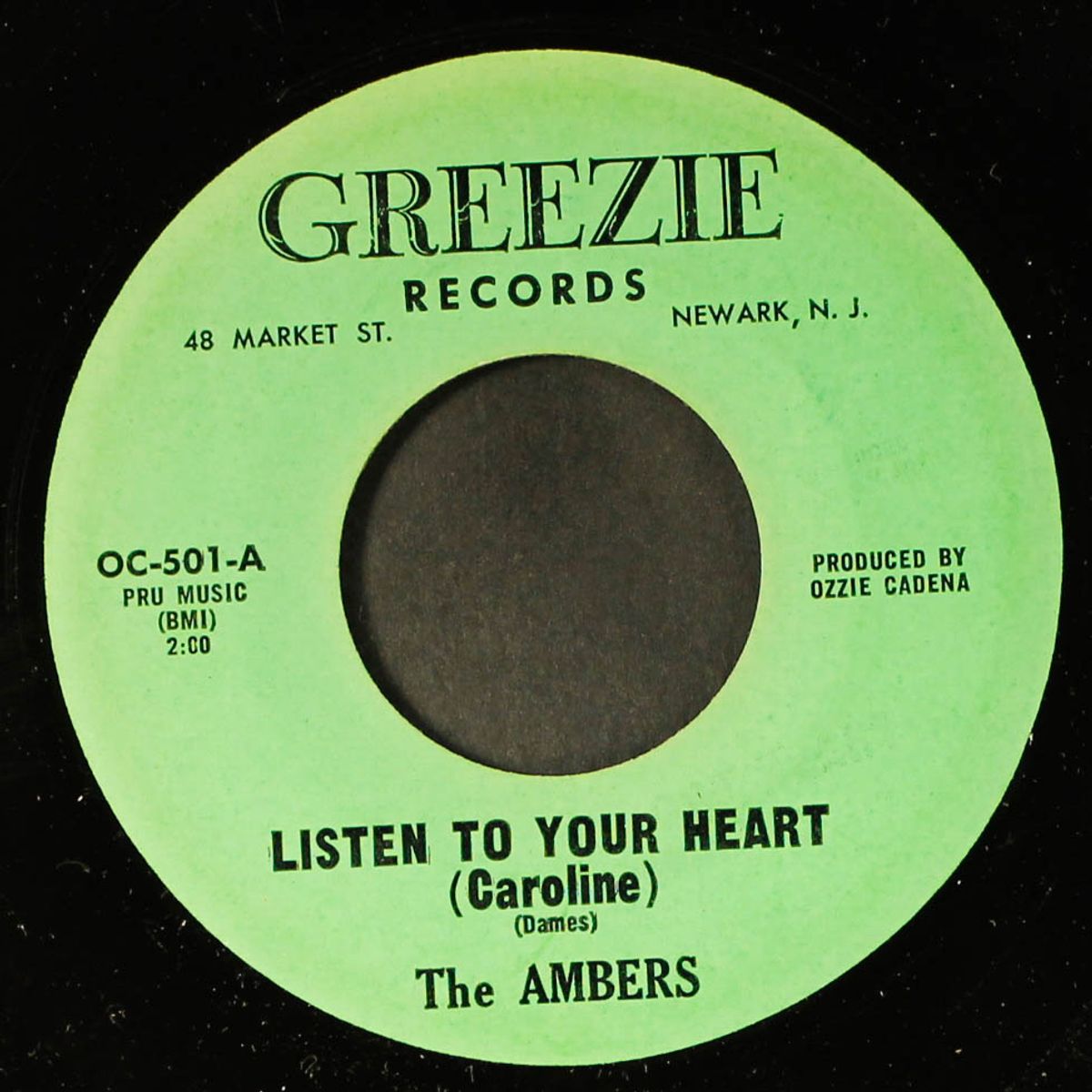 listen to your heart (caroline) / loving tree by AMBERS