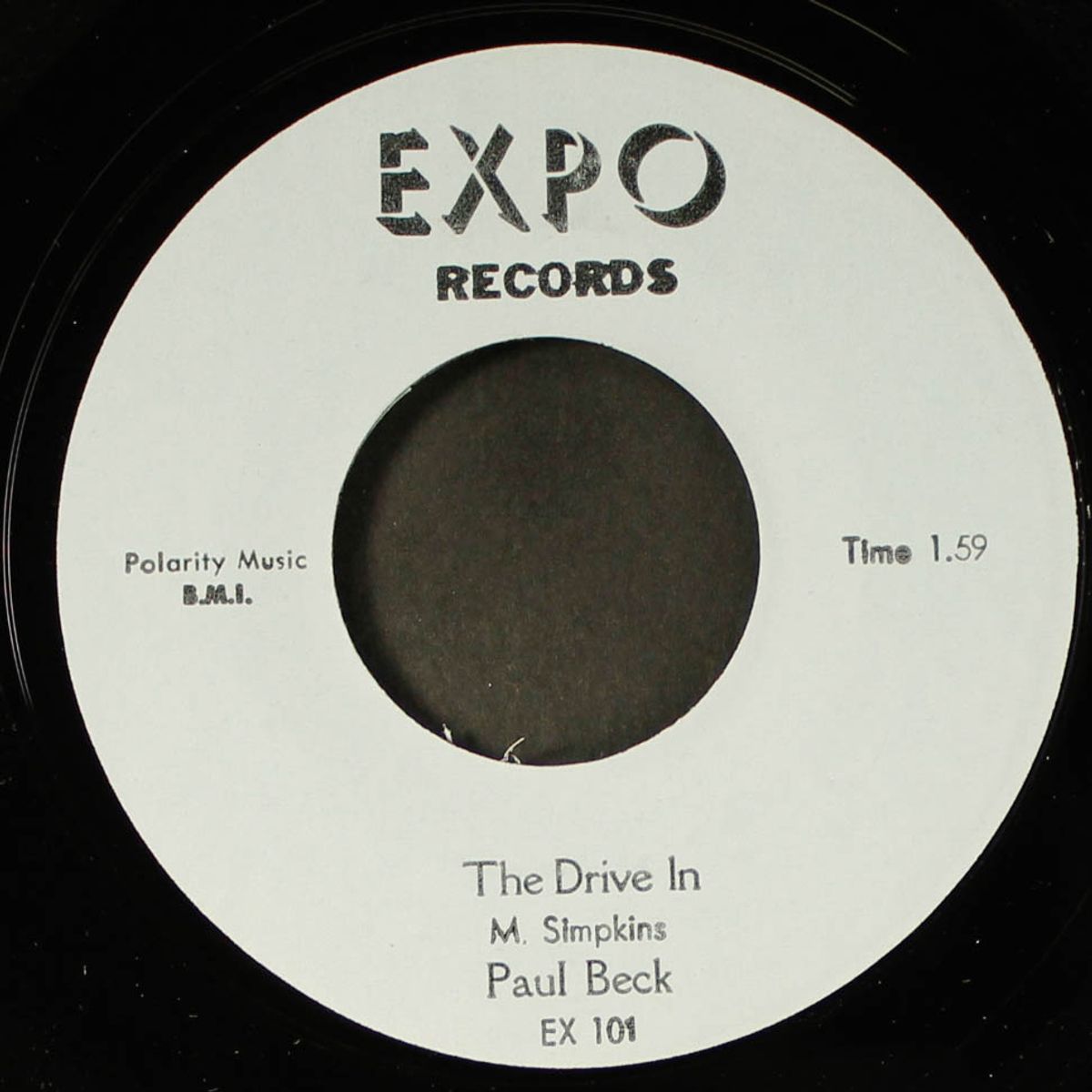 the drive in / i told you baby by PAUL BECK