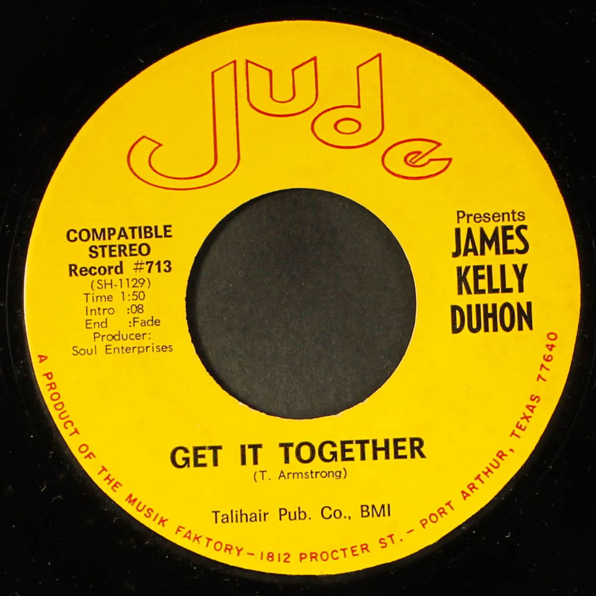 island of the sun / get it together by JAMES KELLY DUHON