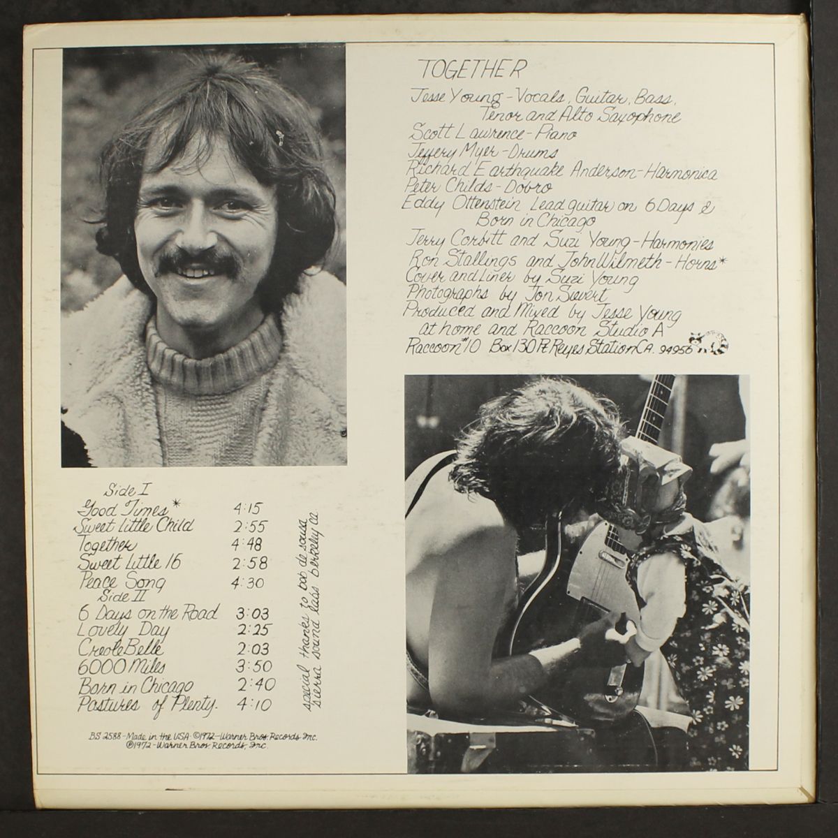 together by JESSE COLIN YOUNG