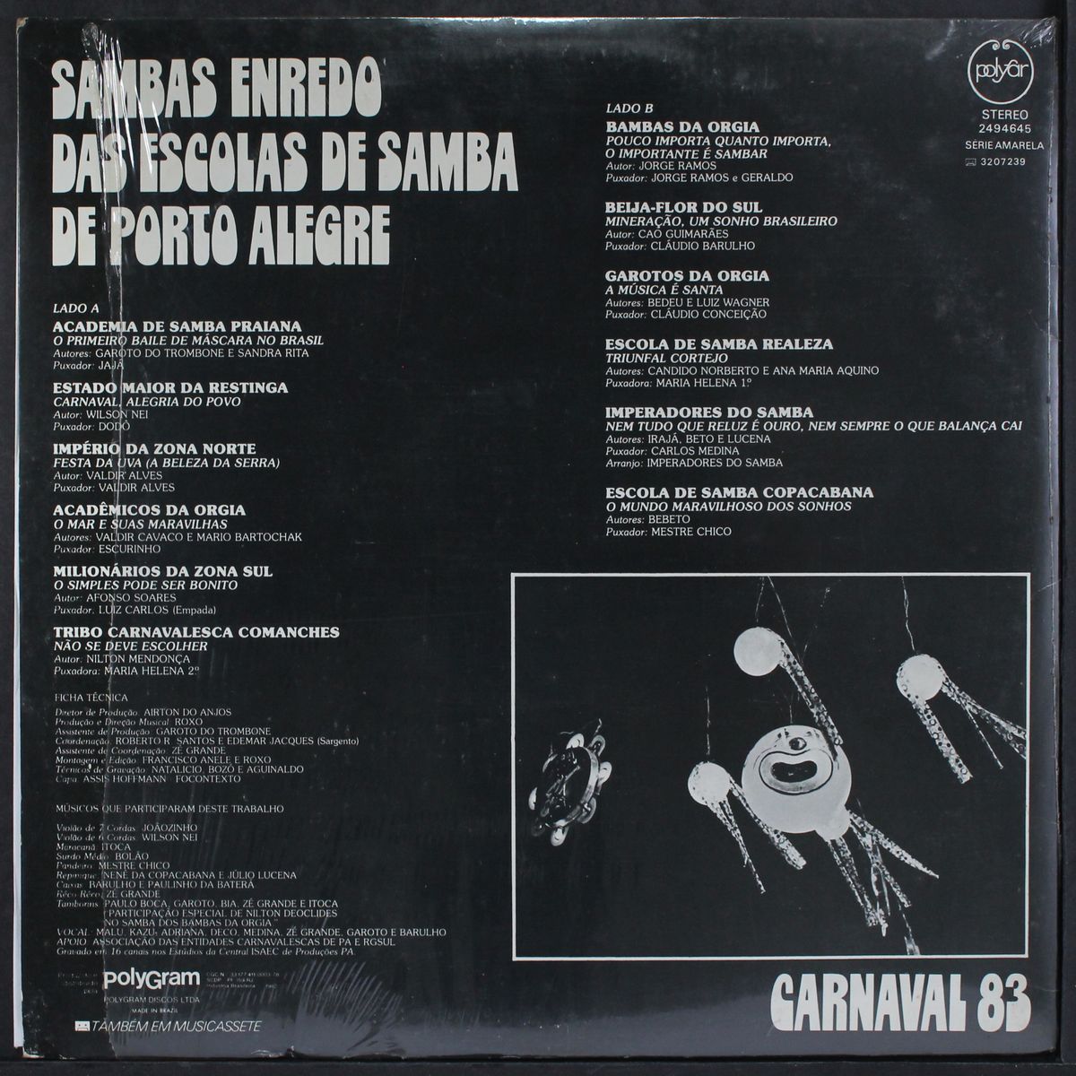 sambas enredo das escolas de samba de porto alegre by ESCOLAS DE SAMBAS