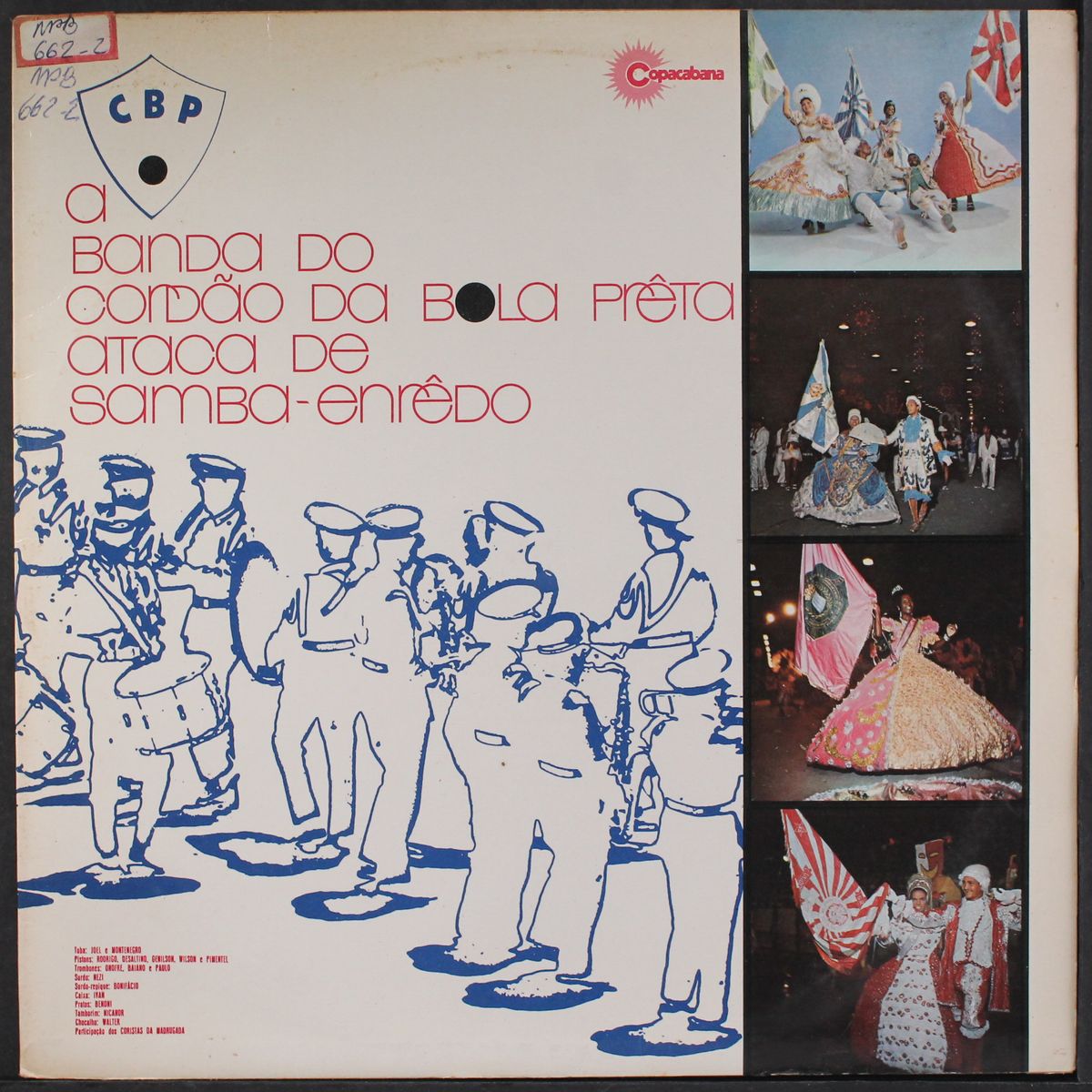 a banda do cordao da bola preta ataca de samba enredo by VARIOUS
