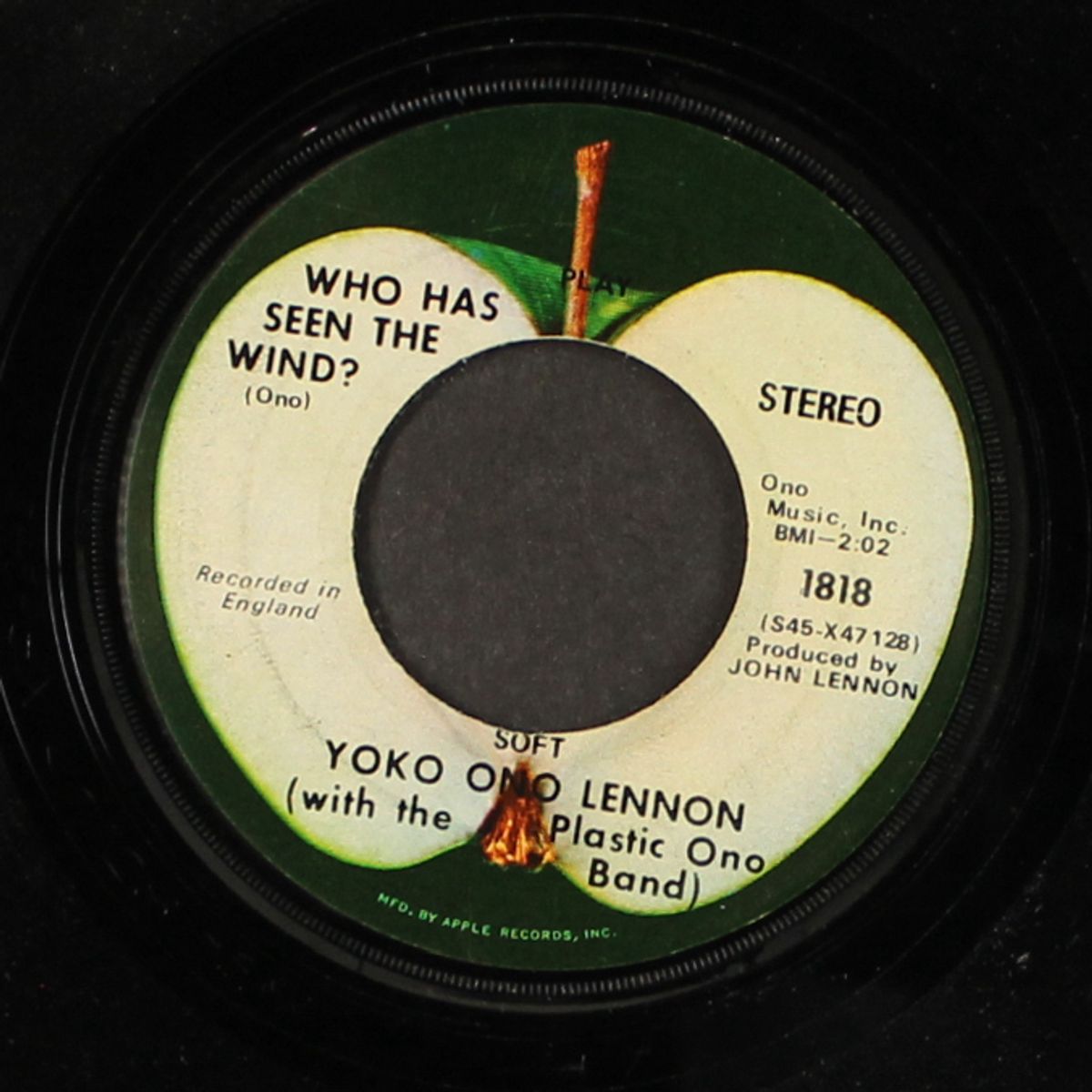 instant karma / who has seen the wind? by JOHN LENNON & YOKO ONO