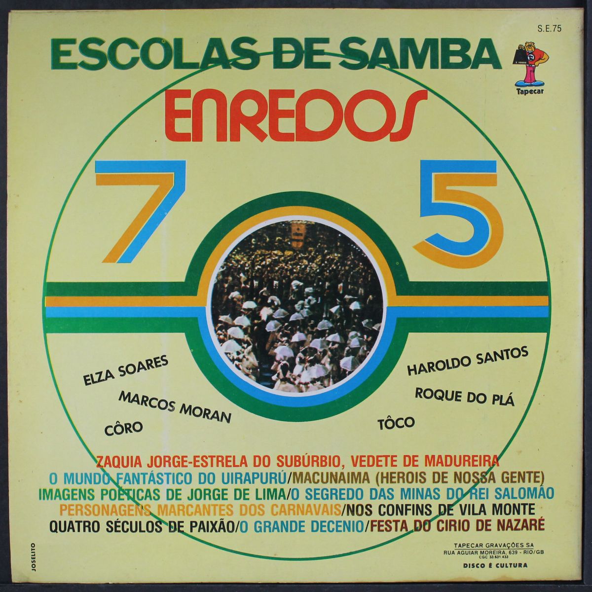 escolas de samba enredo 1975 by ESCOLAS DE SAMBAS