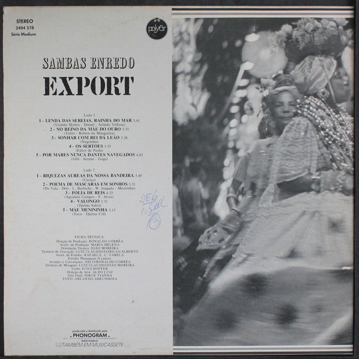 sambas enredo export by VARIOUS