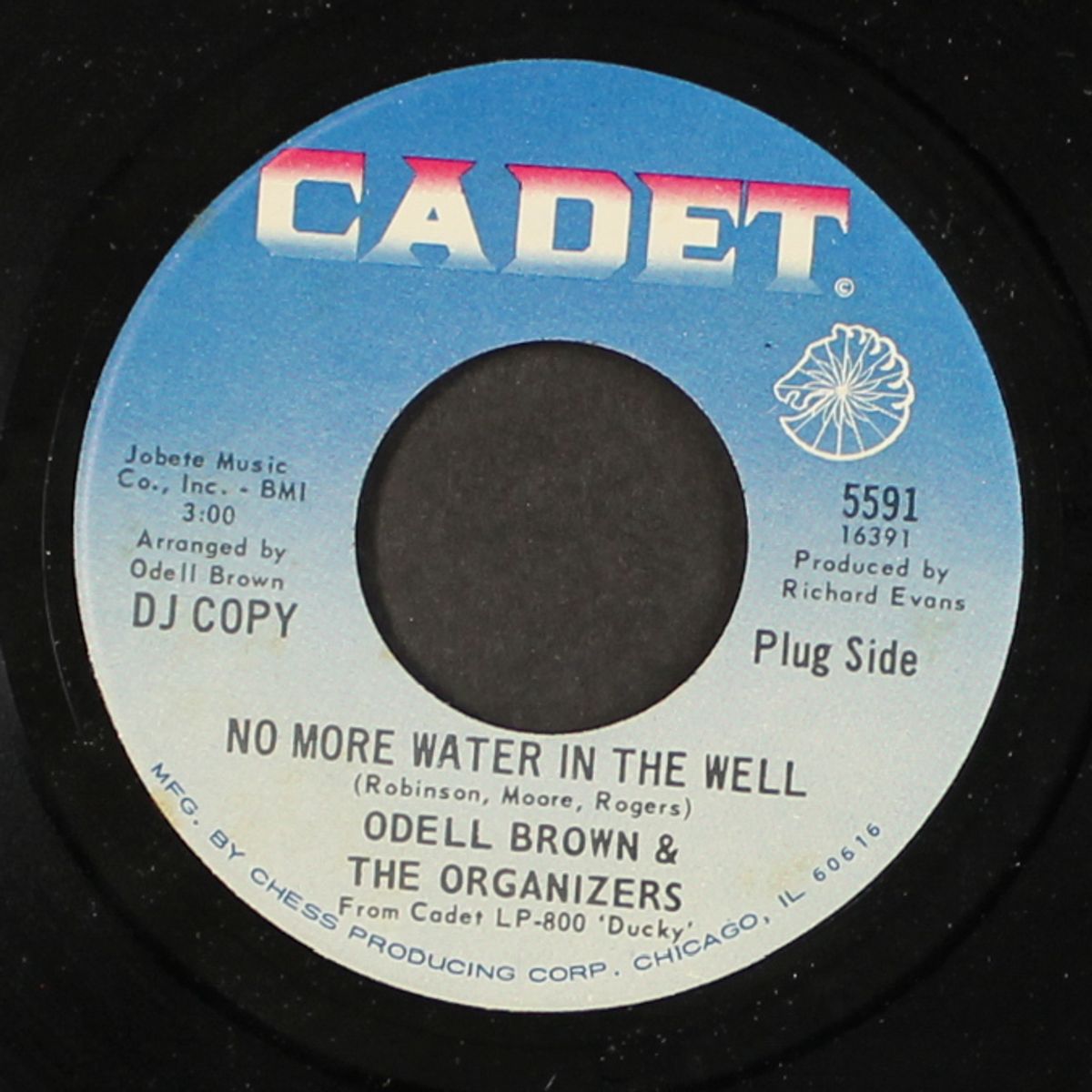 no more water in the well / the look of love by ODELL BROWN
