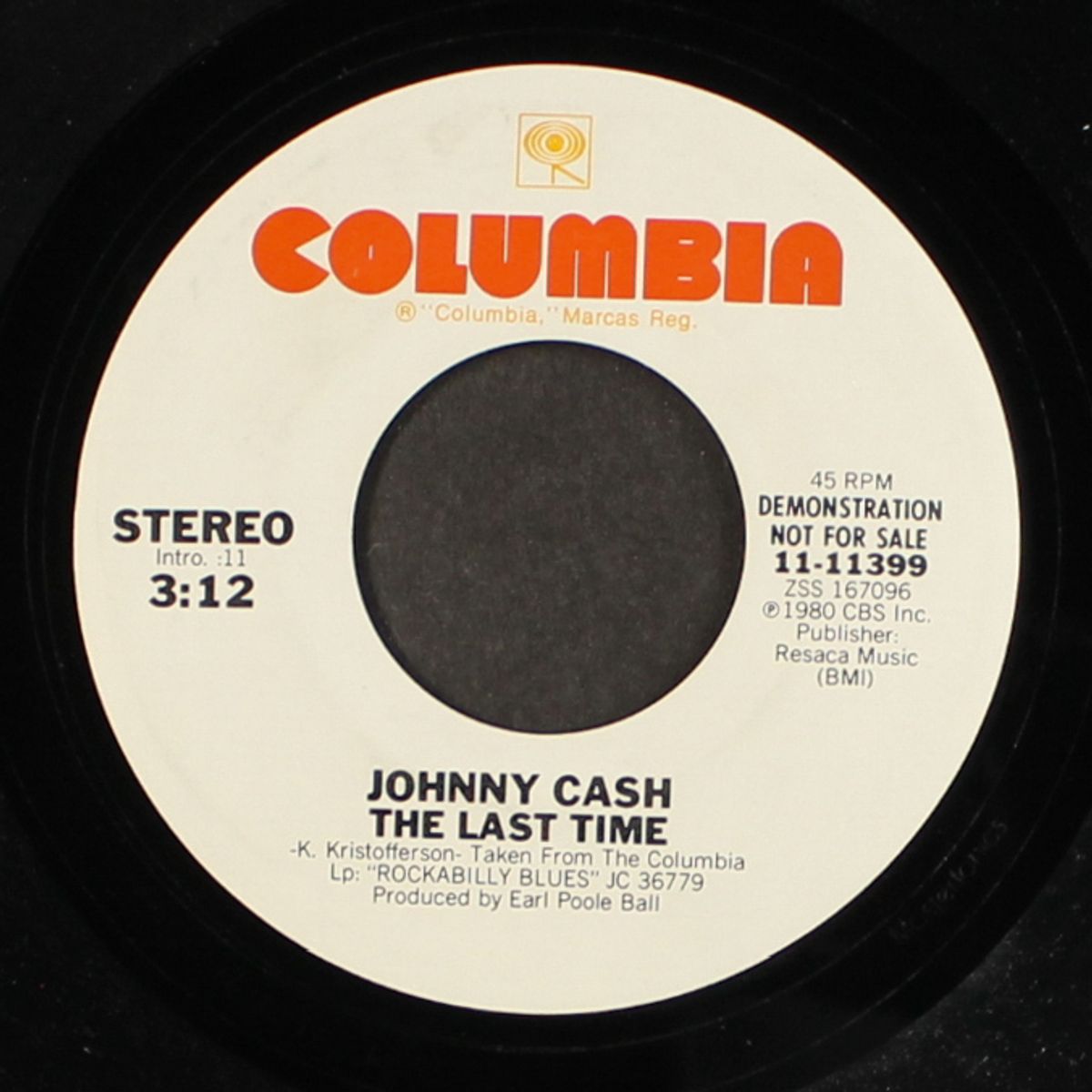 the last time / same by JOHNNY CASH