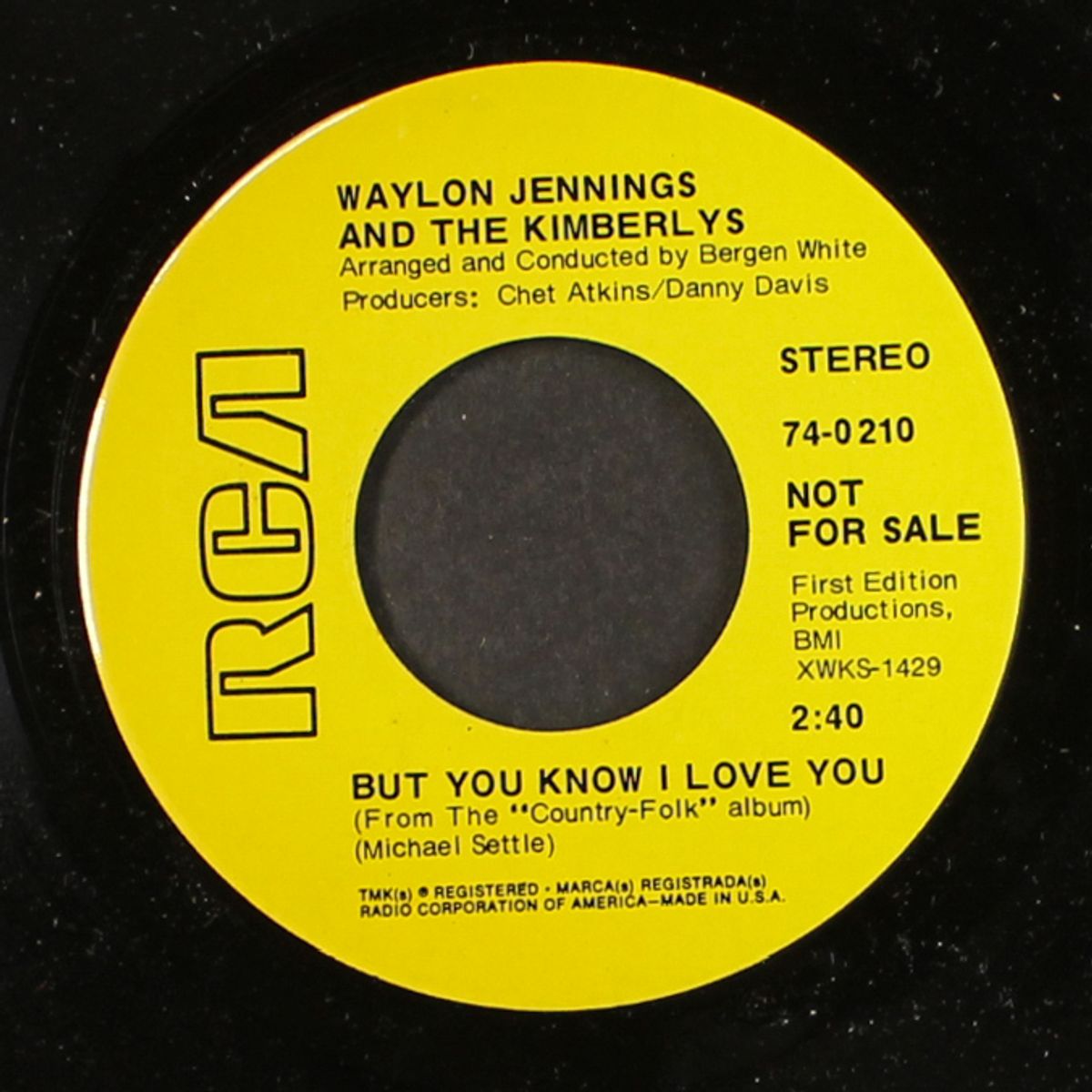 macarthur park / but you know i love you by WAYLON JENNINGS & KIMBERLYS