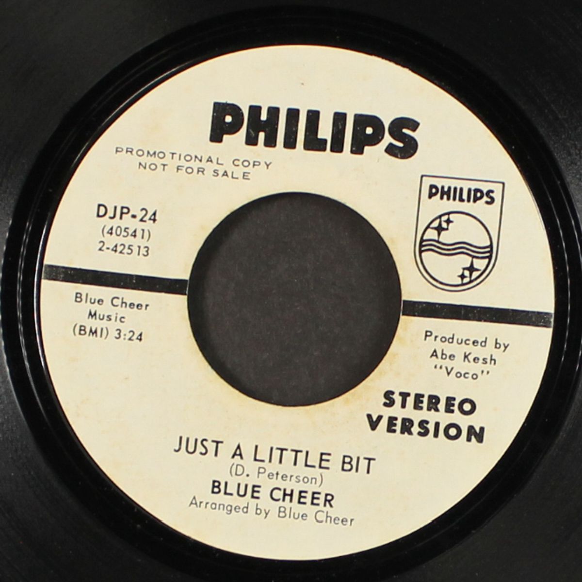 just a little bit / mono by BLUE CHEER