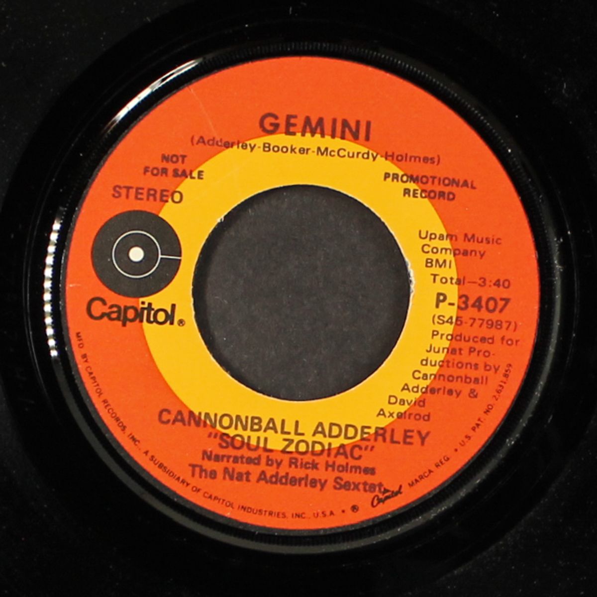 sagittarius / gemini by CANNONBALL ADDERLEY