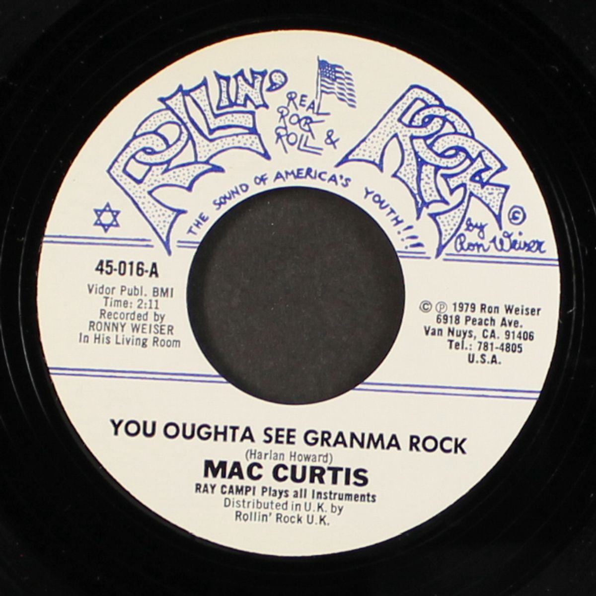 you oughta see grandma rock / grandaddy's rockin' by MAC CURTIS