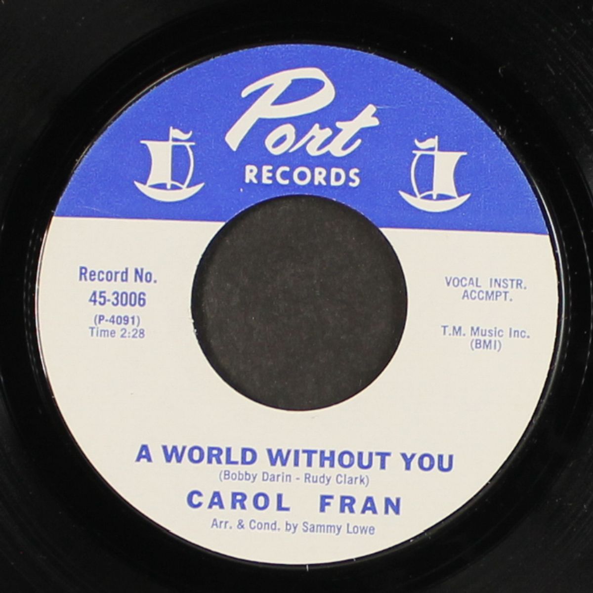 i know / a world without you by CAROL FRAN