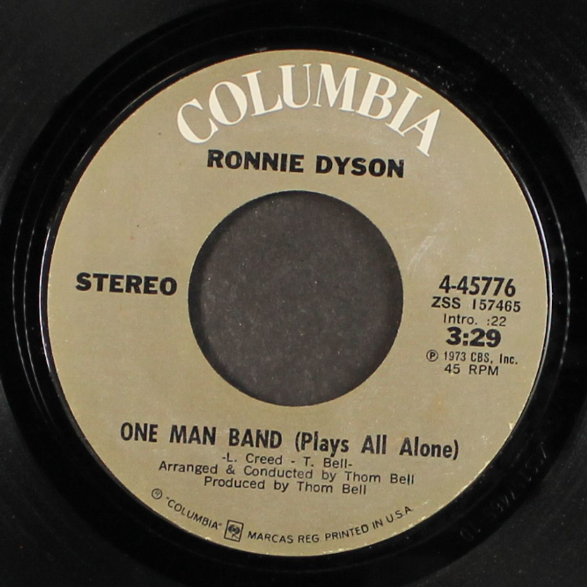 one man band (plays all alone / i think i'll tell her) by RONNIE DYSON
