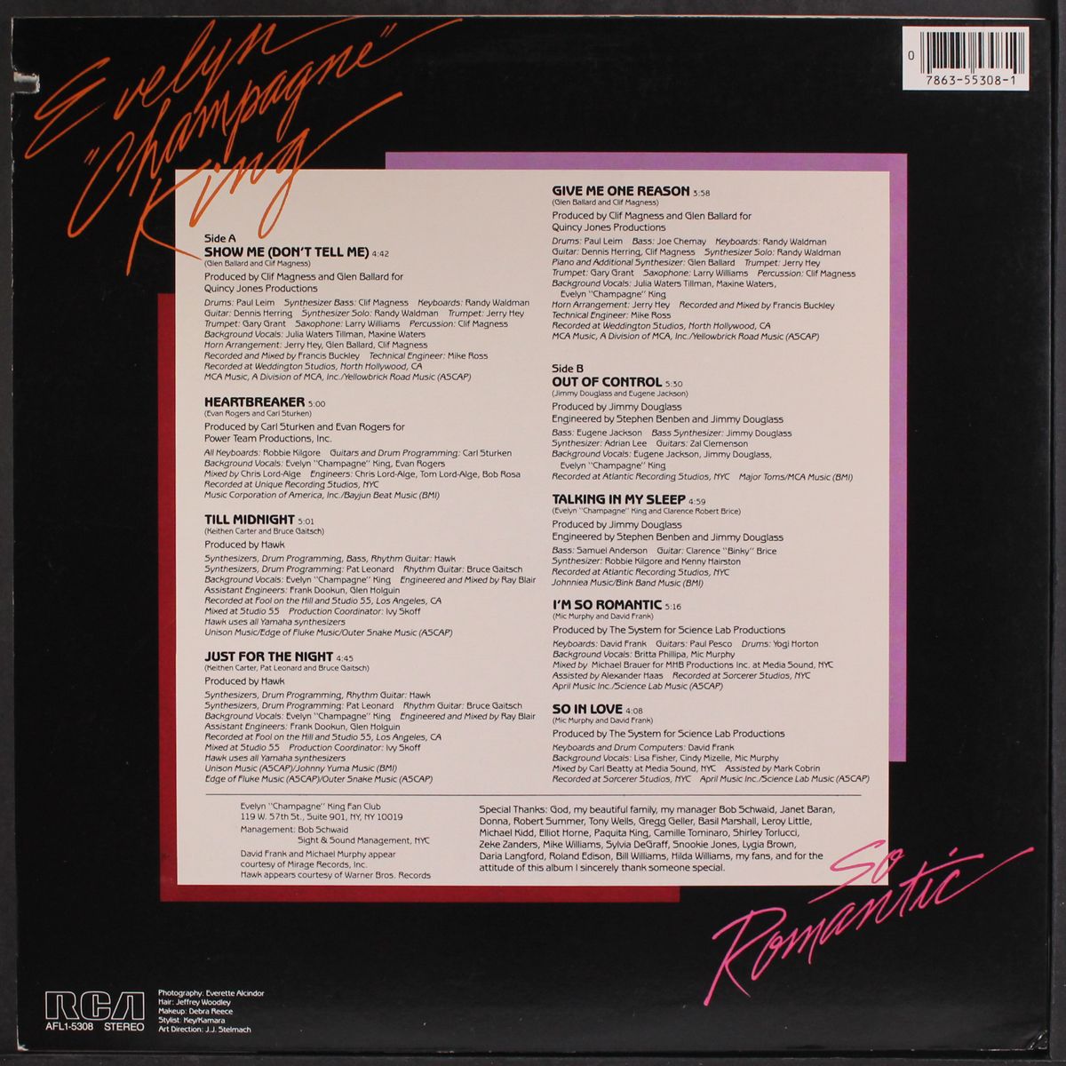 so romantic by EVELYN KING