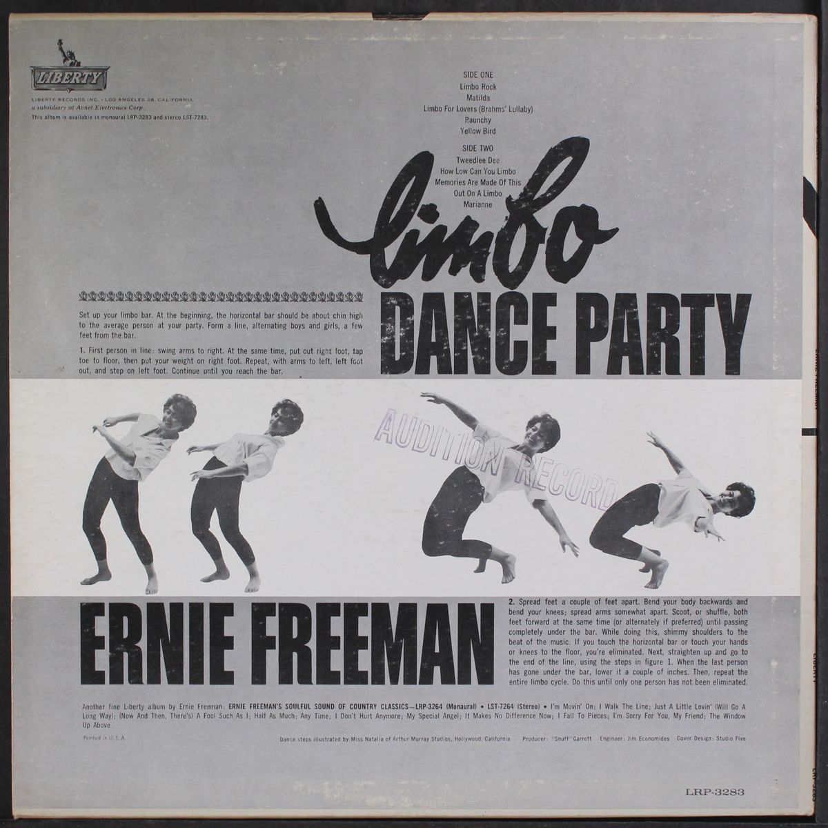 limbo dance party by ERNIE FREEMAN
