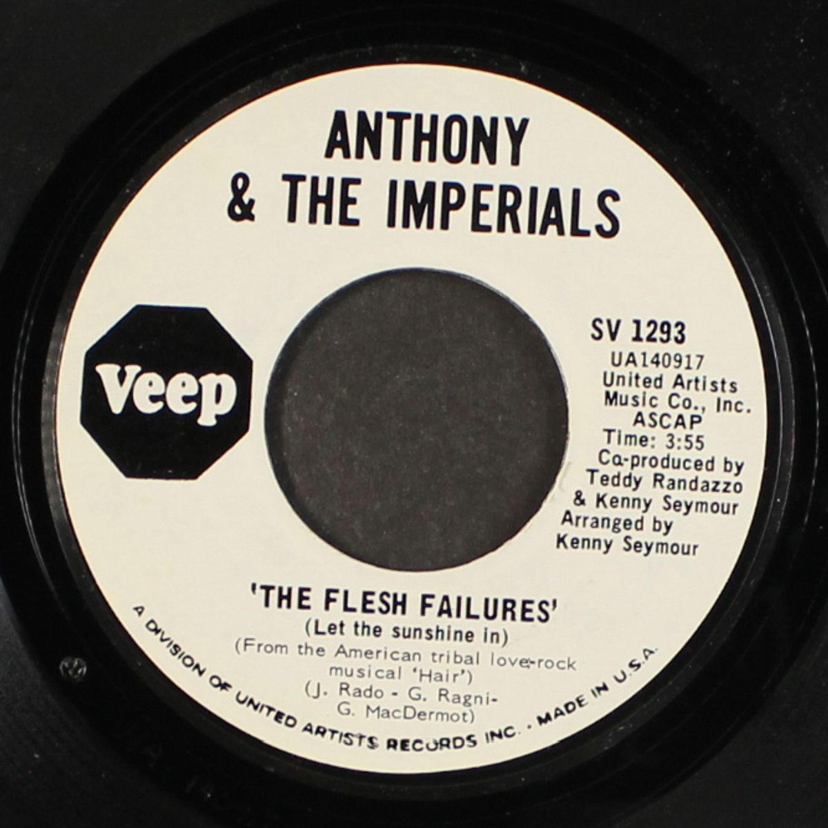 the gentle rain / the flesh failures by ANTHONY & IMPERIALS