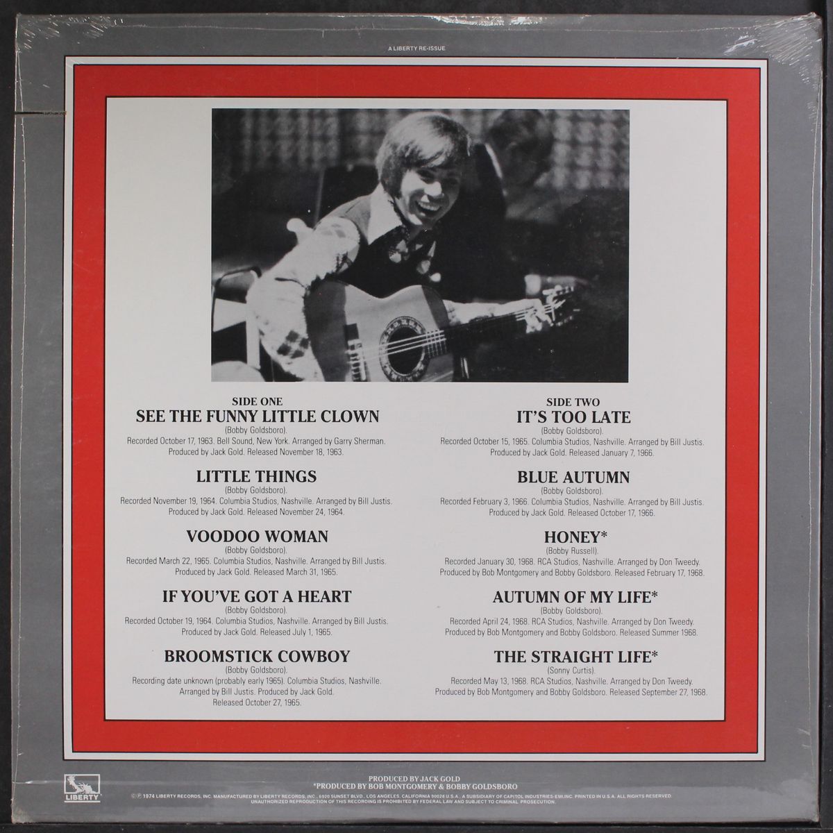 10th anniversary album, vol. 1 by BOBBY GOLDSBORO