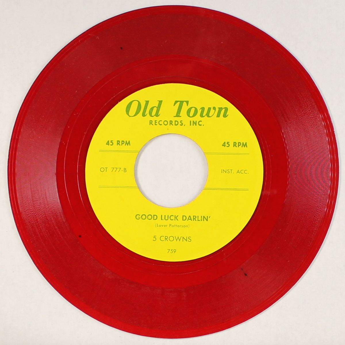 again / good luck darlin' by FIVE CROWNS