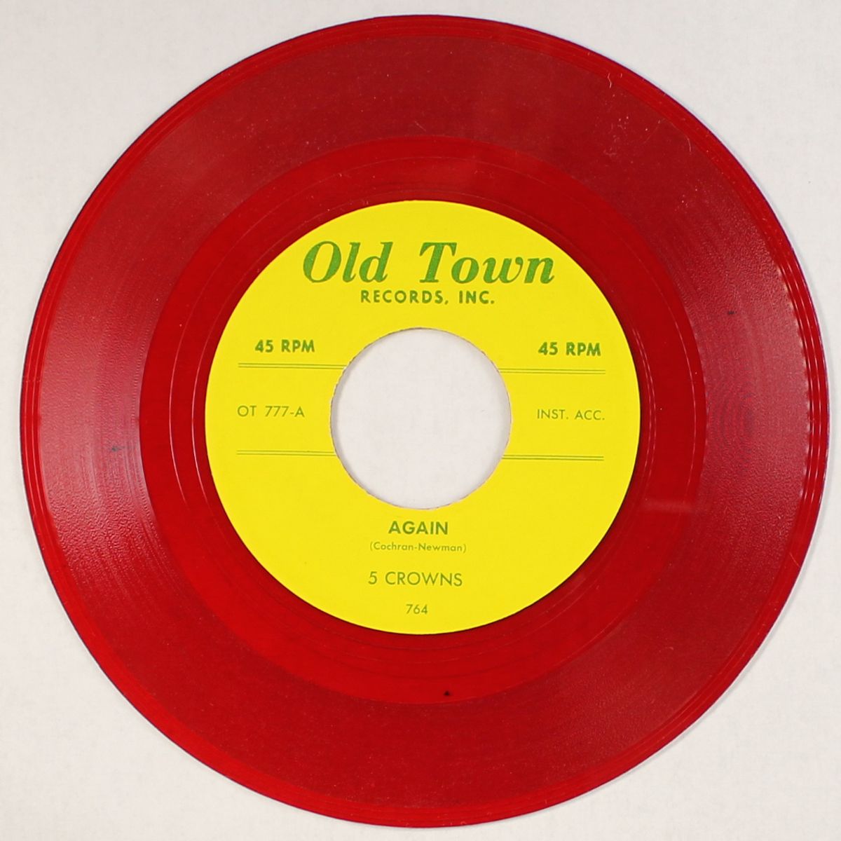 again / good luck darlin' by FIVE CROWNS