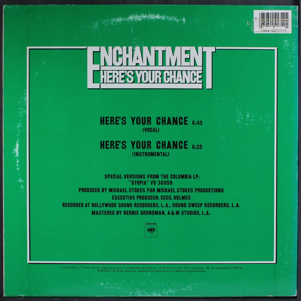 here's your chance by ENCHANTMENT