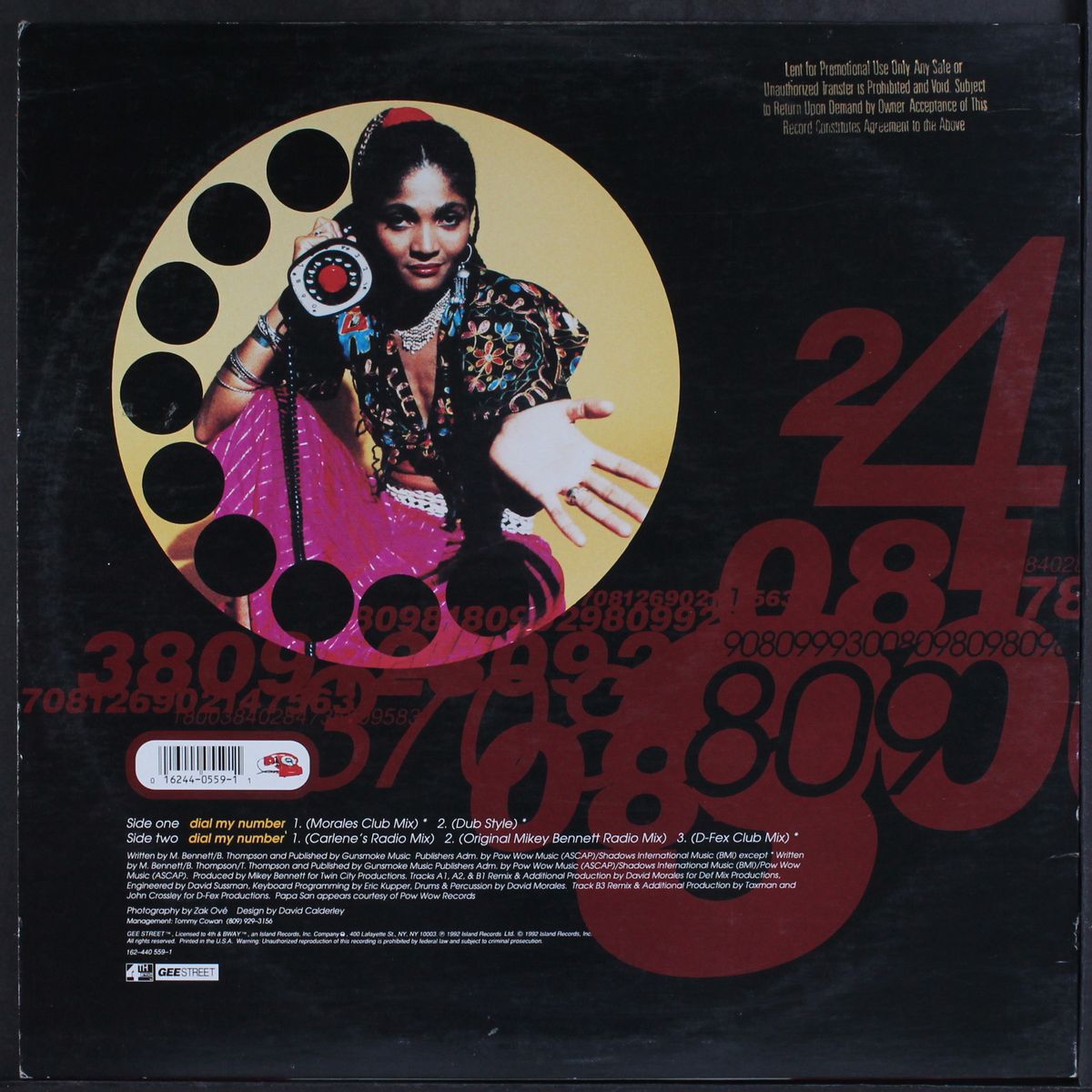 dial my number by CARLENE DAVIS