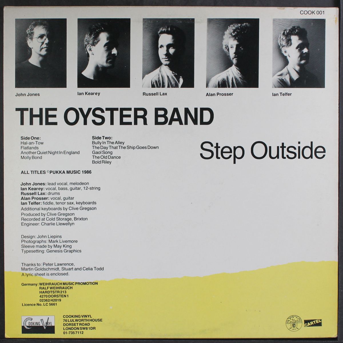 step outside by OYSTER BAND
