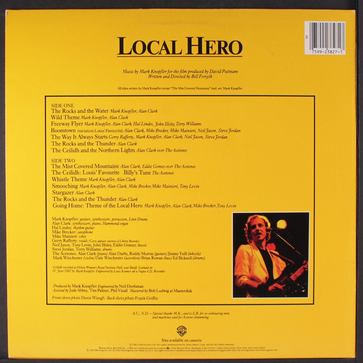 local hero soundtrack by MARK KNOPFLER