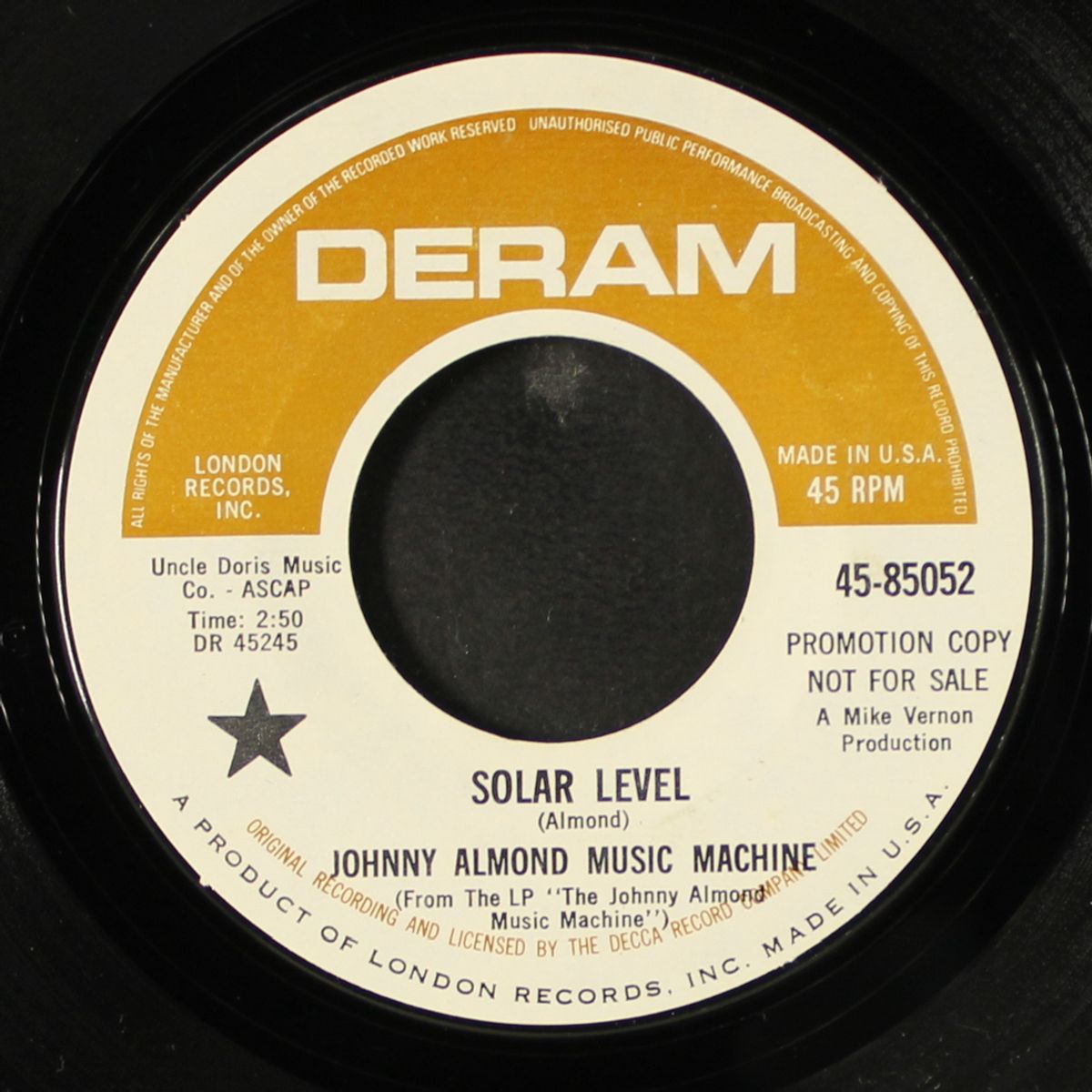 solar level / to r.k. by JOHNNY ALMOND MUSIC MACHINE