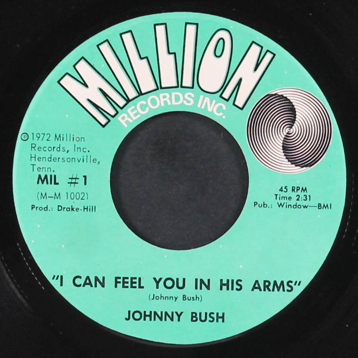 i'll be there / i can feel you in his arms by JOHNNY BUSH