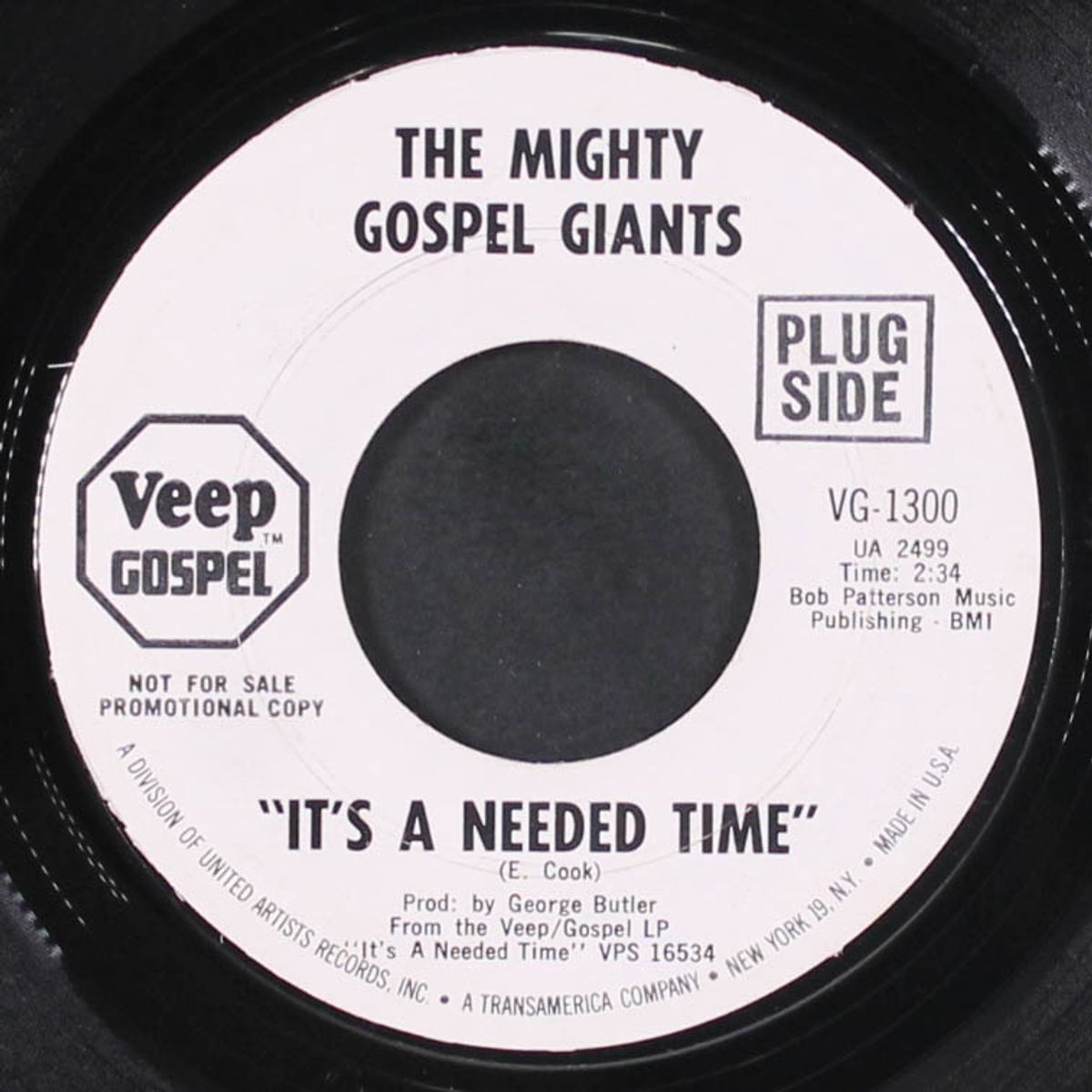 it's a needed time by MIGHTY GOSPEL GIANTS