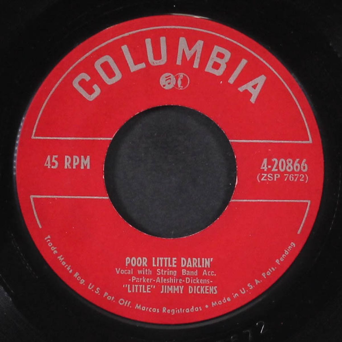 poor little darlin' / i've just got to see you once more by LITTLE JIMMY DICKENS