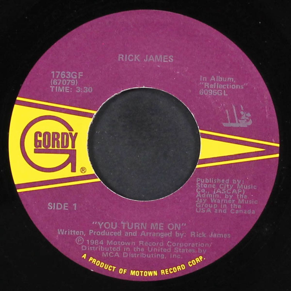 you turn me on / fire and desire by RICK JAMES