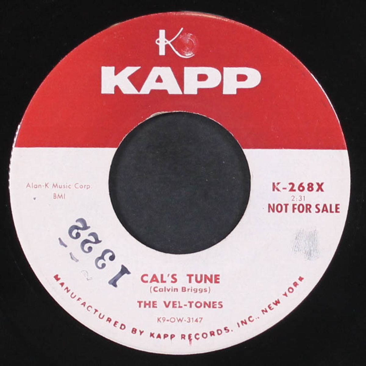 cal's tune / playboy by VEL-TONES