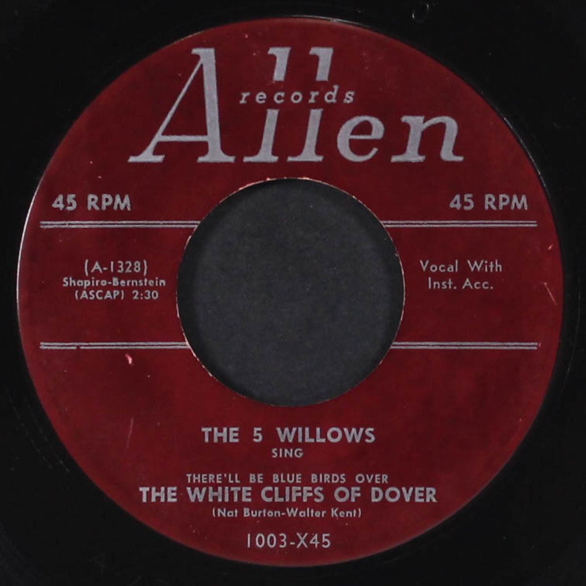 the white cliffs of dover / with these hands by FIVE WILLOWS