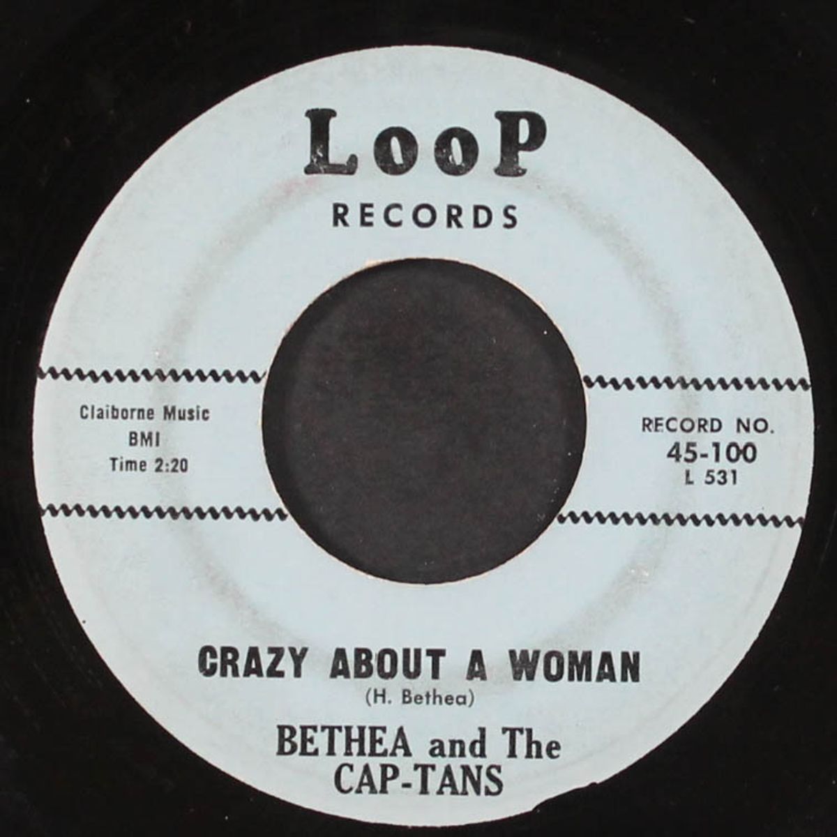 crazy about a woman / revenue man by BETHEA & CAP-TANS
