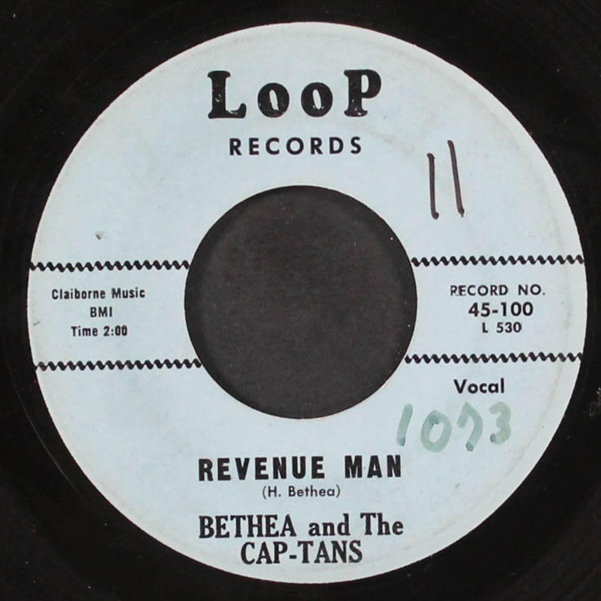 crazy about a woman / revenue man by BETHEA & CAP-TANS